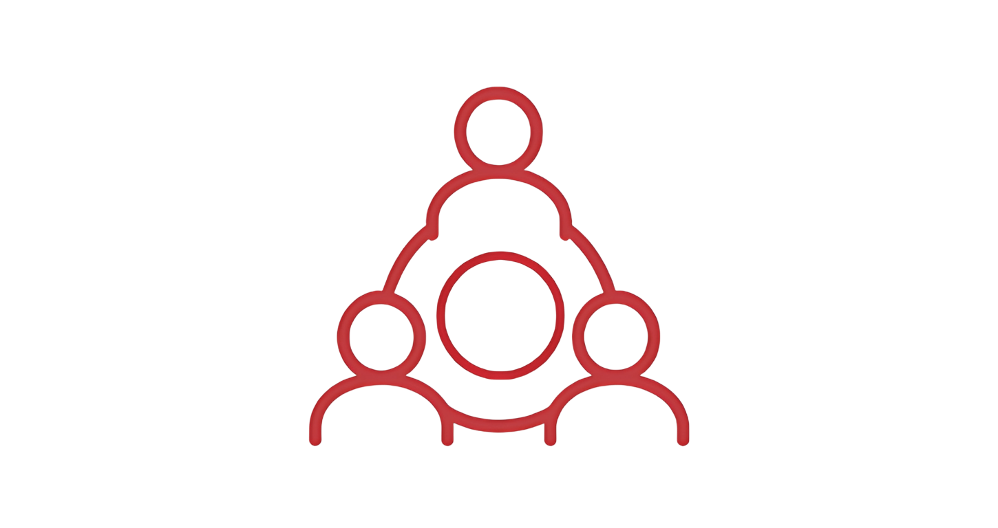 Travail collectif et collaboration scientifique - Illustration représentant "Notre écosystème"