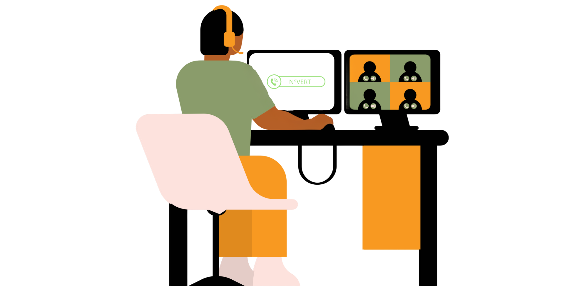 illustration service H24 axé communication de crise