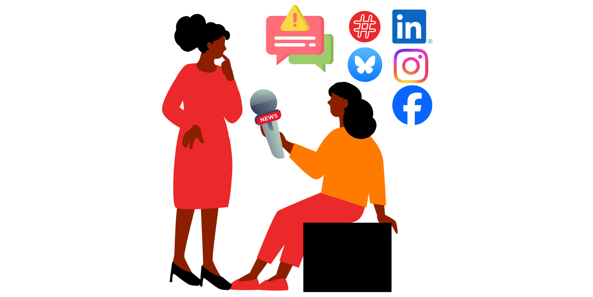 illustration communication de crise